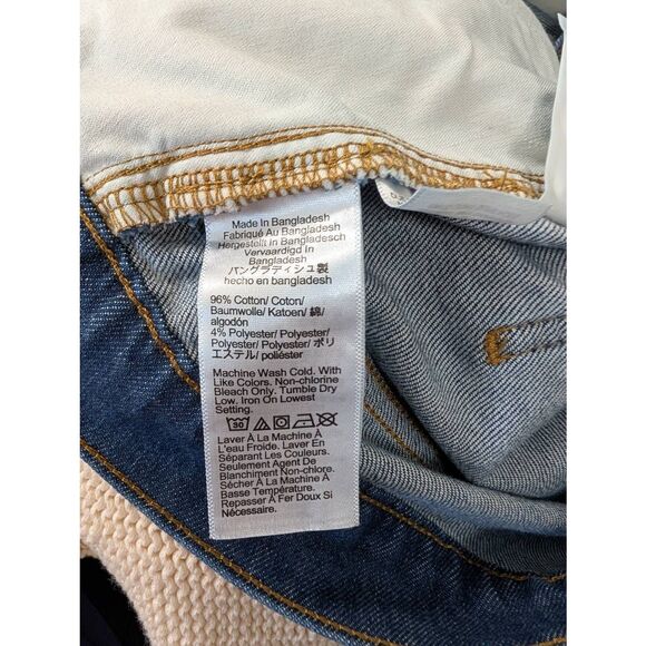 J. Crew denim trouser Pant women's 32 career minimalist‎ preppy coastal - Picture 7 of 8